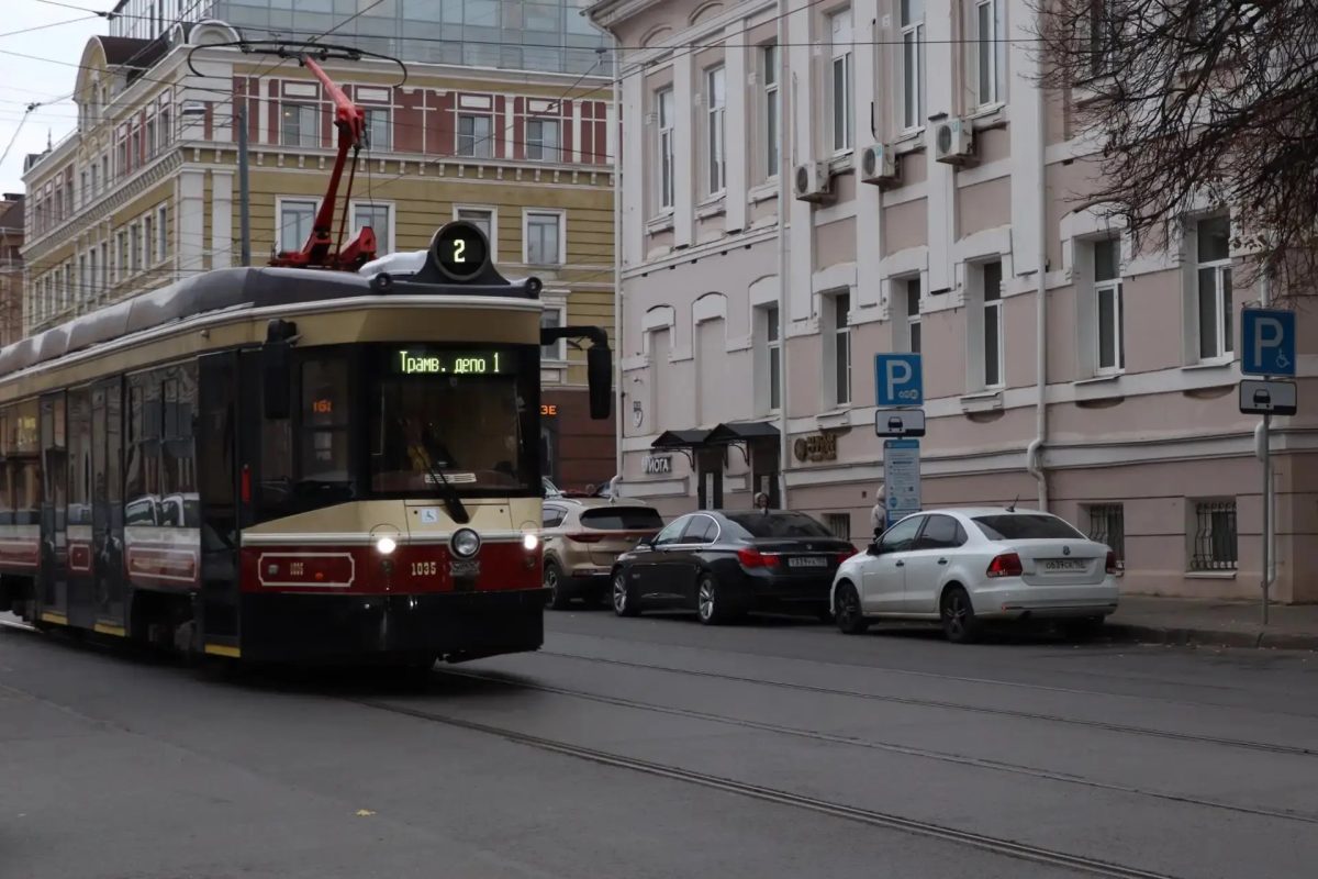 Трамваи №2 будут ходить 18 и 19 апреля по сокращенному маршруту