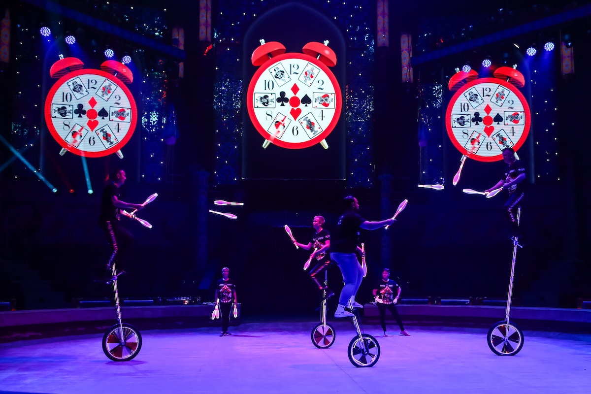 Открытая репетиция шоу Гии Эрадзе «Песчаная сказка» прошла в нижегородском цирке