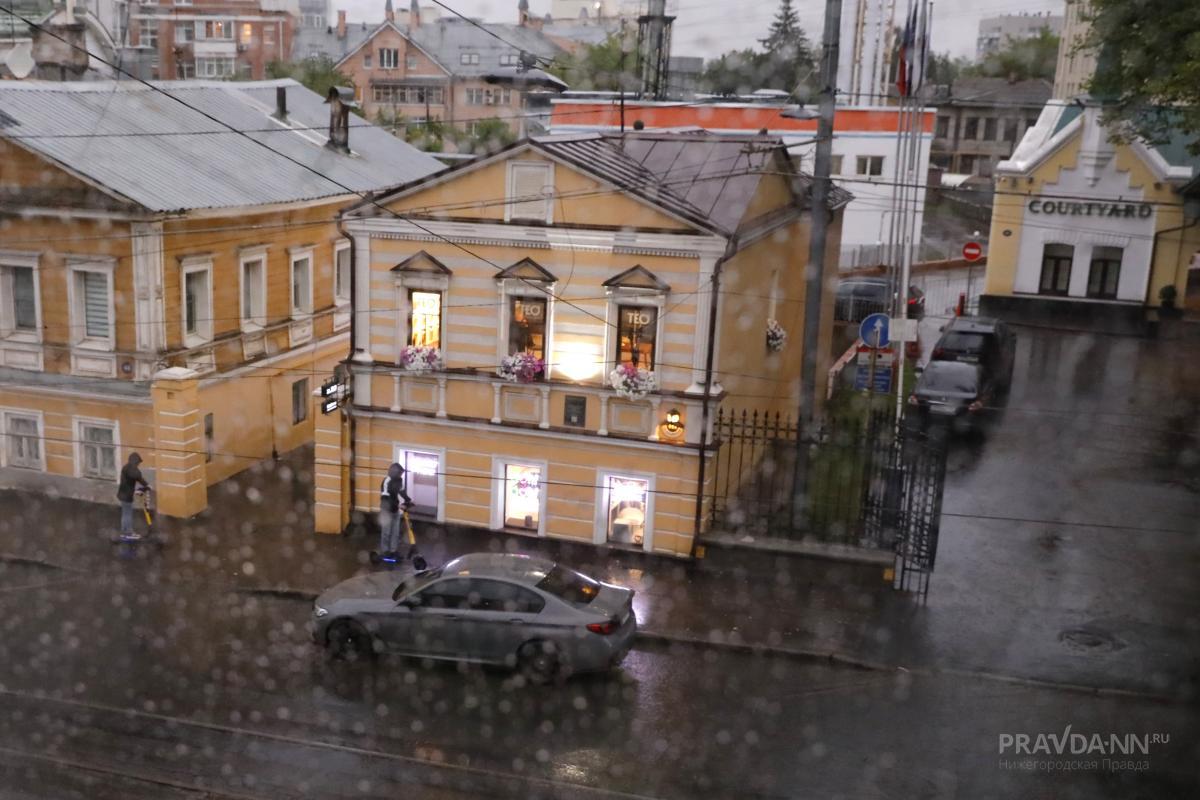 Проливные дожди ждут нижегородцев на рабочей неделе перед майскими праздниками