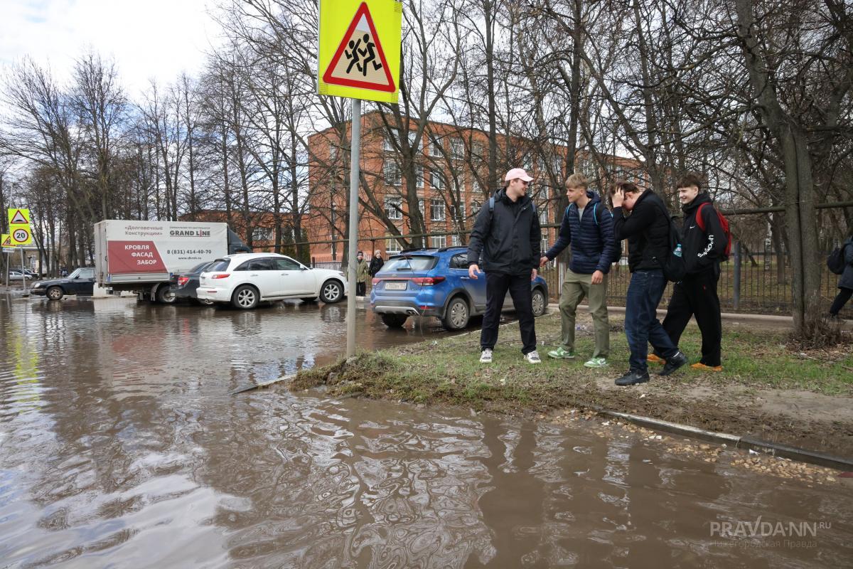 Мощный паводок в Нижнем Новгороде и области