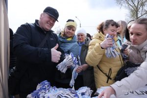 Опубликовано фото с открытия акции «Особенности национальной уборки»