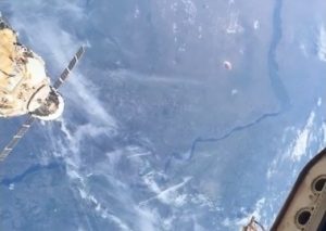 Космонавт Олег Артемьев показал Волгу с высоты МКС