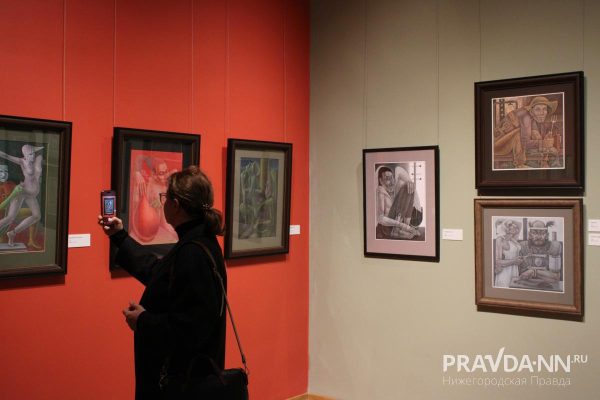 Выставка «Философский квадрат Насекина» открылась в Нижнем Новгороде