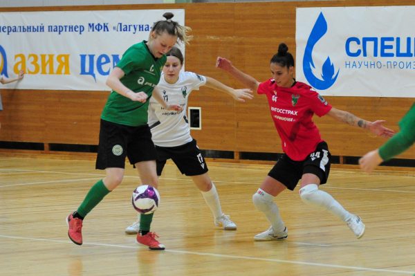 Футзалистки «Норманочки» в полуфинальной серии уступают 1:2 «Лагуне-УОР»
