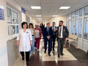 Андрей Чечерин проверил Воскресенскую, Семеновскую и Борскую ЦРБ