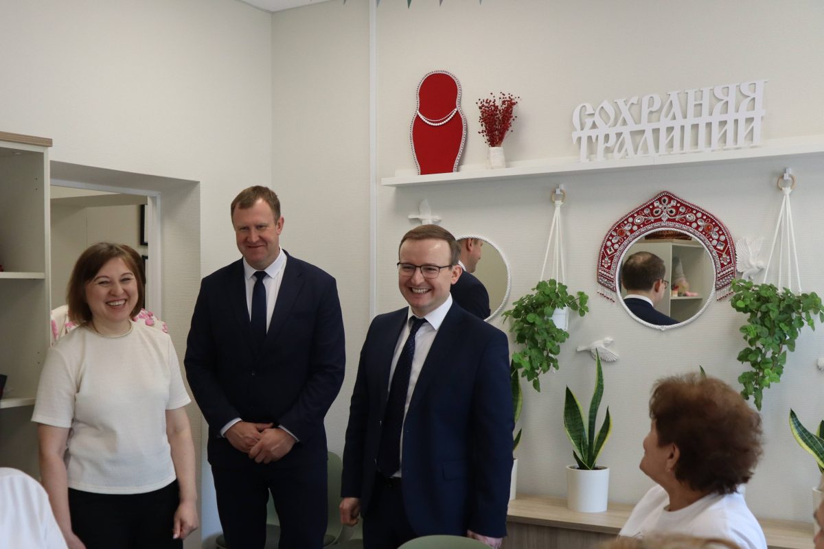 В Семёновском округе открылись обновленные соцучреждения