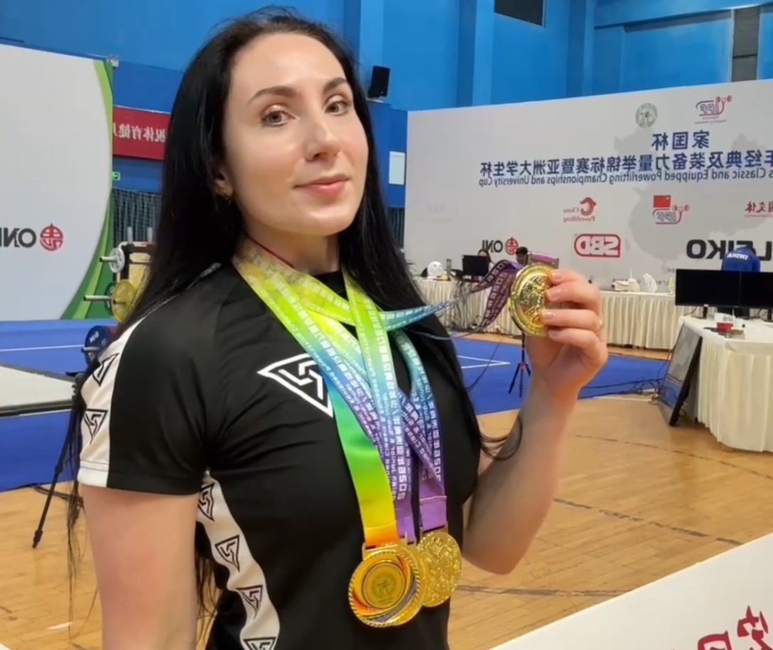 Нижегородка Анна Кабак выиграла юниорское первенство Азии по пауэрлифтингу