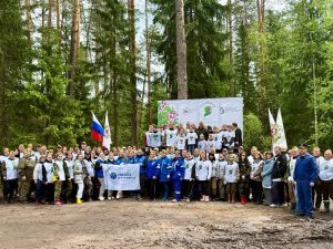 В Арзамасском округе высадили 17 тысяч сосен в акции «Сад Памяти».