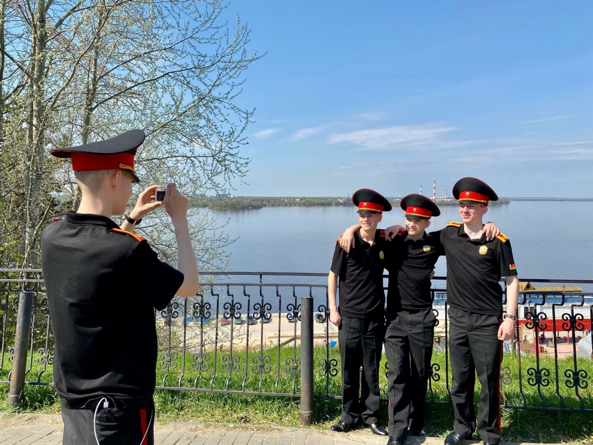 Суворовцы Минского училища посетили Нижегородскую область