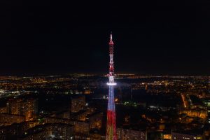 Нижегородская телебашня включит подсветку в День Победы