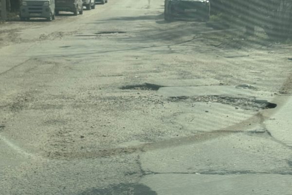 Жительница Афонина пожаловалась на состояние дорог на Магистральной улице