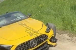 Молодой нижегородец на «Мерседесе» устроил массовое ДТП на Похвалинском съезде