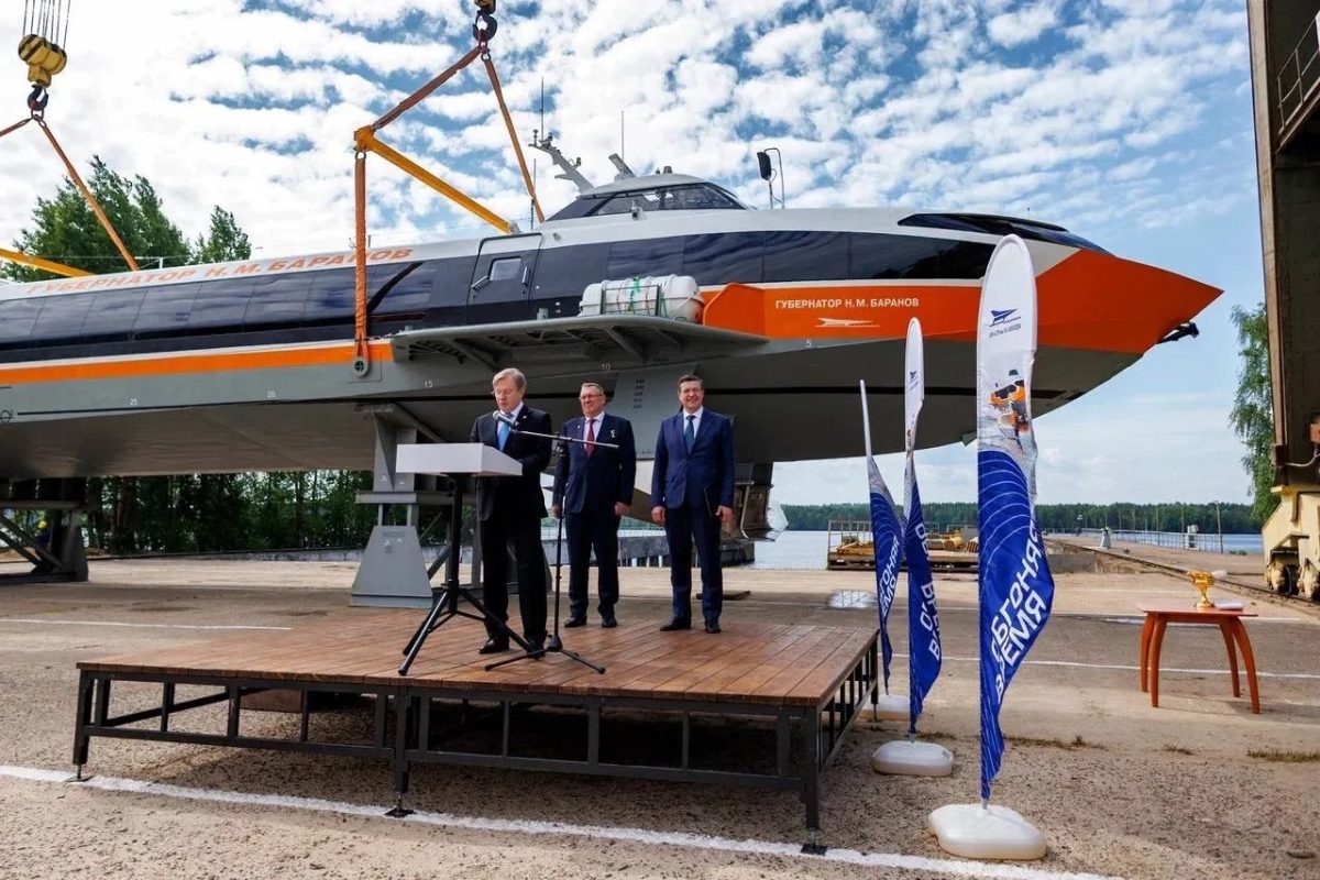 Два «Метеора 120Р» спустили на воду в Нижегородской области