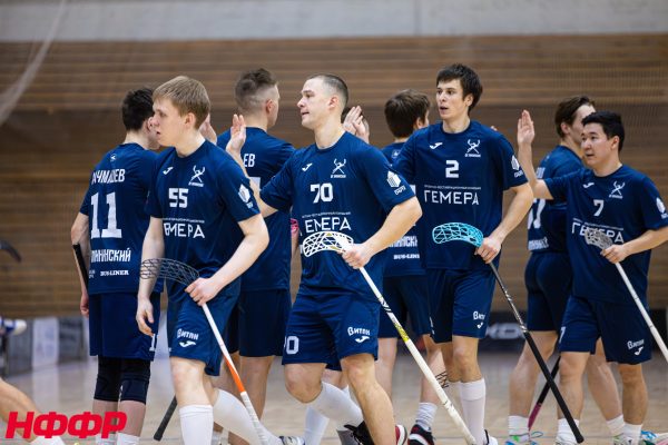 Флорболисты «Мининского» стали серебряными призёрами чемпионата России