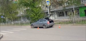 Нижегородку, переходившую по зебре, с травмами доставили в больницу после аварии