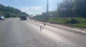 Двух женщин госпитализировали с сотрясением мозга после массовой аварии
