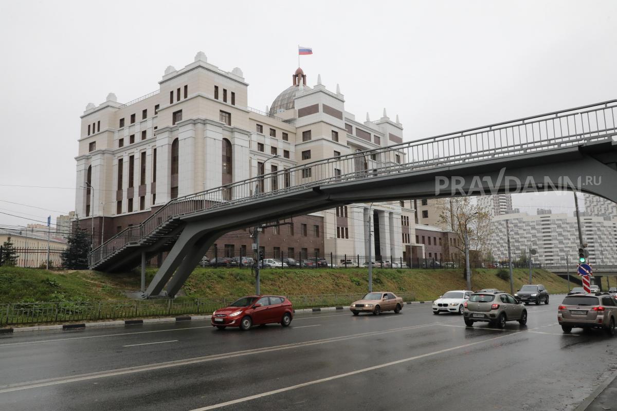 Движение приостановили около Нижегородского областного суда после атаки&nbsp;БПЛА