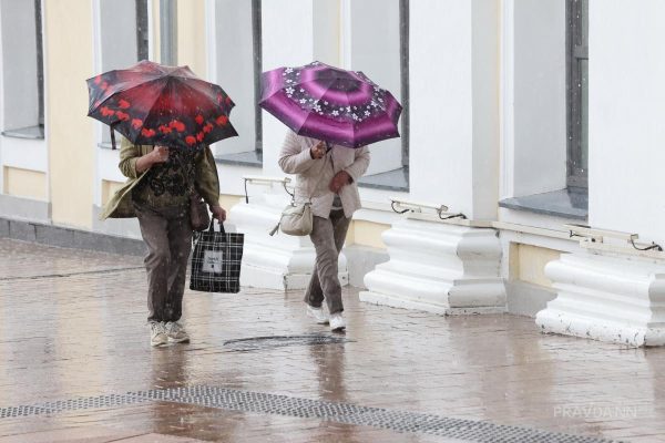 Очередные дождливые выходные ждут нижегородцев
