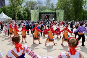 В День защиты детей три фестиваля прошли в Парке имени 1&nbsp;Мая