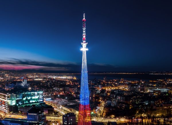 Праздничная подсветка украсит нижегородскую телебашню в День России