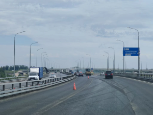 На первом участке подъезда к Борскому мосту устранена колейность