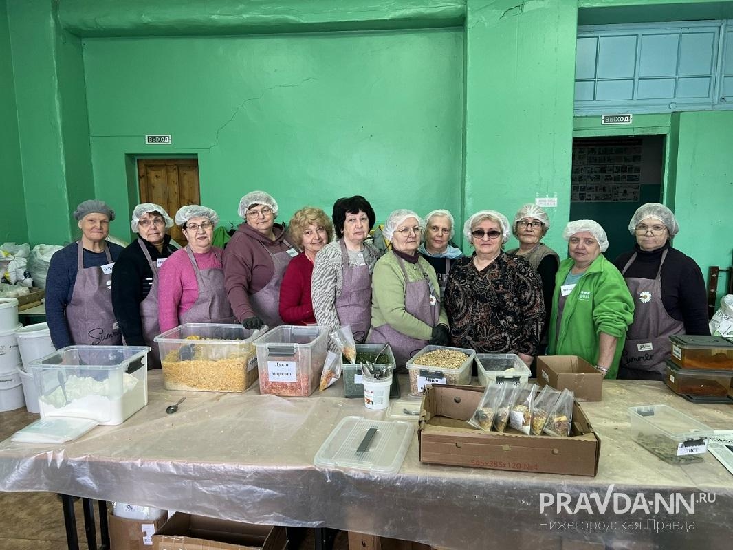 Городецкие волонтеры готовят для фронта более 20 наименований сухих супов и&nbsp;каш