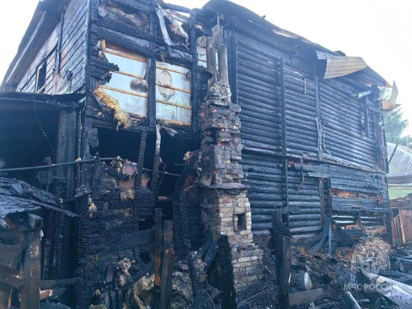 Годовалый мальчик пострадал на пожаре в Нижнем Новгороде