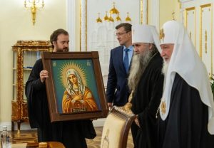 Вопросы демографии и образования обсудили Глеб Никитин и Патриарх Кирилл