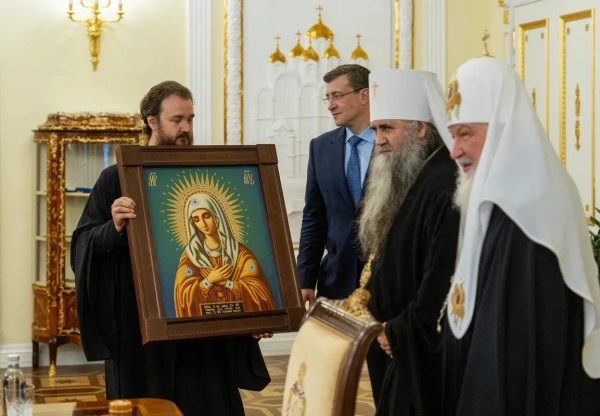 Вопросы демографии и образования обсудили Глеб Никитин и Патриарх Кирилл