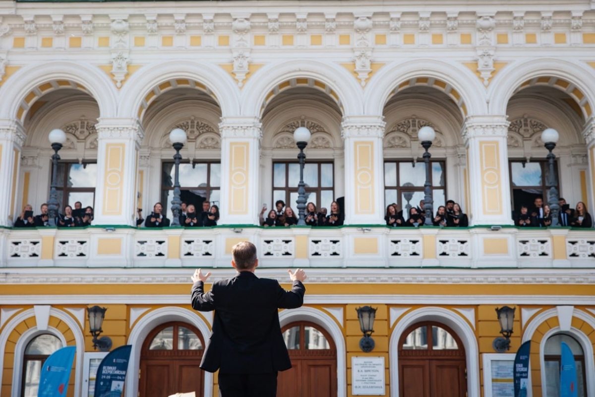 В Нижнем Новгороде начался фестиваль «Музыка балконов. Великие реки»
