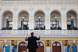 В Нижнем Новгороде начался фестиваль «Музыка балконов. Великие реки»