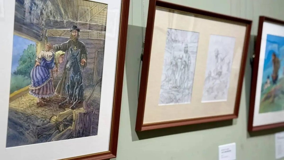Нижегородский художественный музей открыл выставку книжной иллюстрации