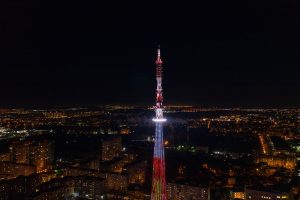 Символика Дня молодежи украсит нижегородскую телебашню