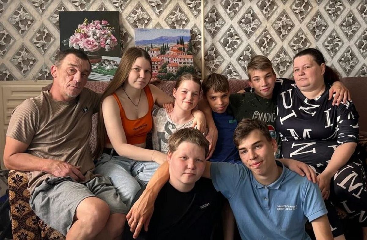 Дети Николая и Ольги теперь живут одной большой семьей