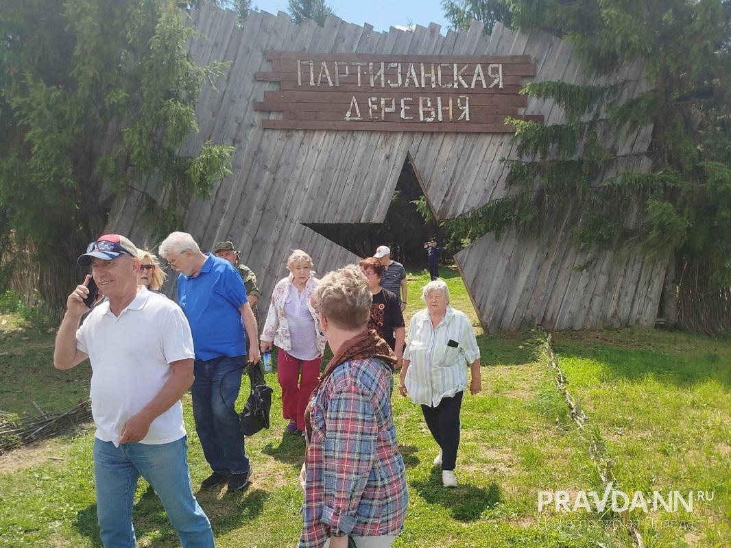 Нижегородские ветераны побывали на полигоне военного училища