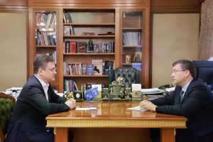 Глеб Никитин встретился с Александром Новаком