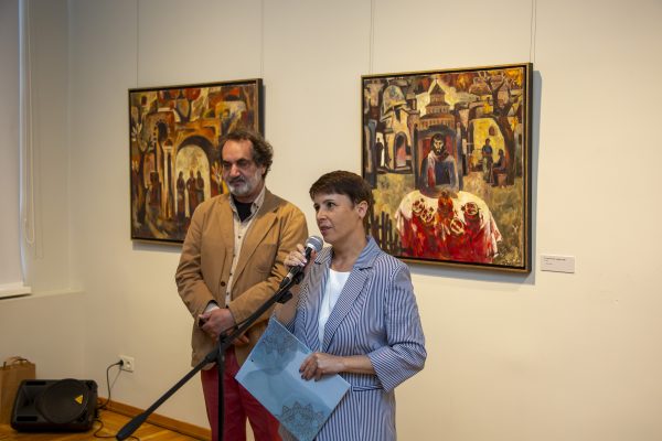 Выставка Ашота Хачатряна «Волшебная палитра» открылась в&nbsp;НГХМ