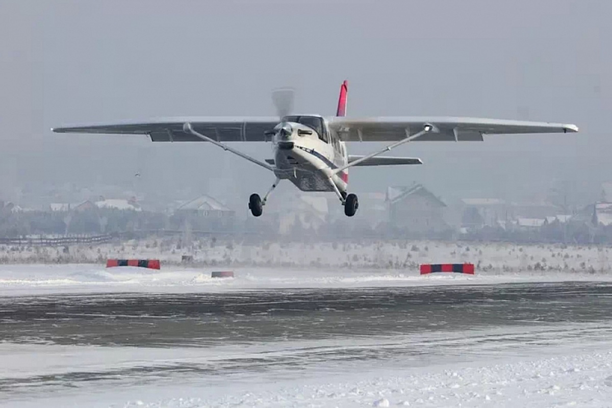 Шасси для легкого самолета ЛМС-901 разработал "Гидромаш"