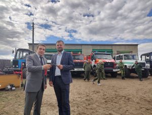 В Выксунском округе открылась новая лесопожарная станция
