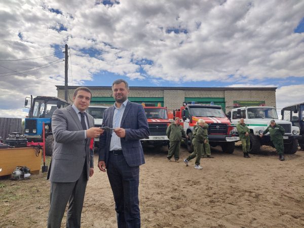 В Выксунском округе открылась новая лесопожарная станция