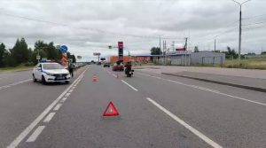 Пенсионерку госпитализировали после ДТП с мотоциклом в Нижнем Новгороде