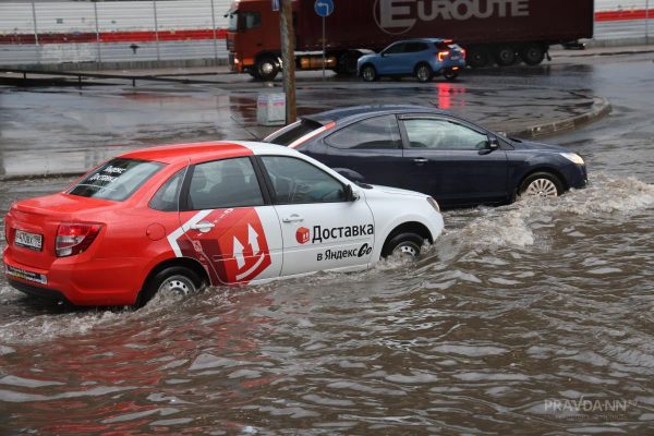 Сильные дожди ожидаются местами в Нижегородской области в&nbsp;среду
