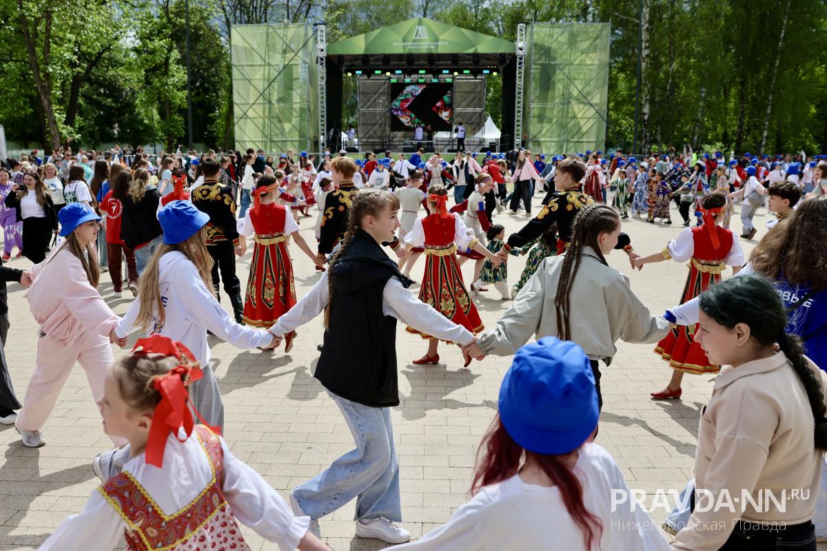 Опубликованы фото с празднования Дня защиты детей в парке им. 1&nbsp;Мая