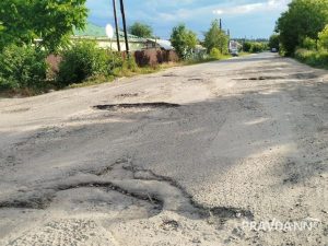Жители Кстовского района пожаловались на состояние дороги, ведущей к трассе М‑7