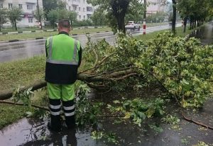 32 мм осадков выпало в Дзержинске во время урагана 29&nbsp;июля