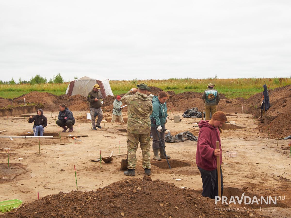 Археологи восстанавливают историю древнего народы муромы в Вачском районе
