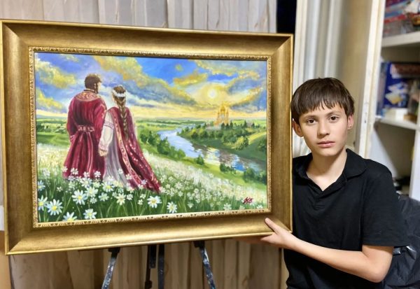 Картины 13-летнего нижегородца вошли в Книгу рекордов