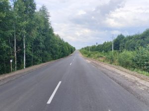 В Выксунском округе отремонтировали дорогу к трем соцобъектам