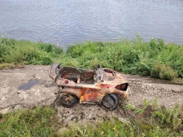 Детскую машину достали из воды на Ново-Сормовской водопроводной станции