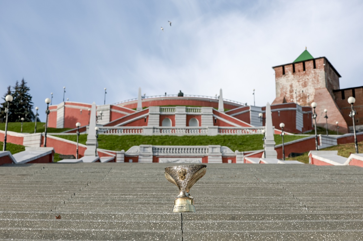 Главный трофей Суперкубка побывал в Нижнем Новгороде